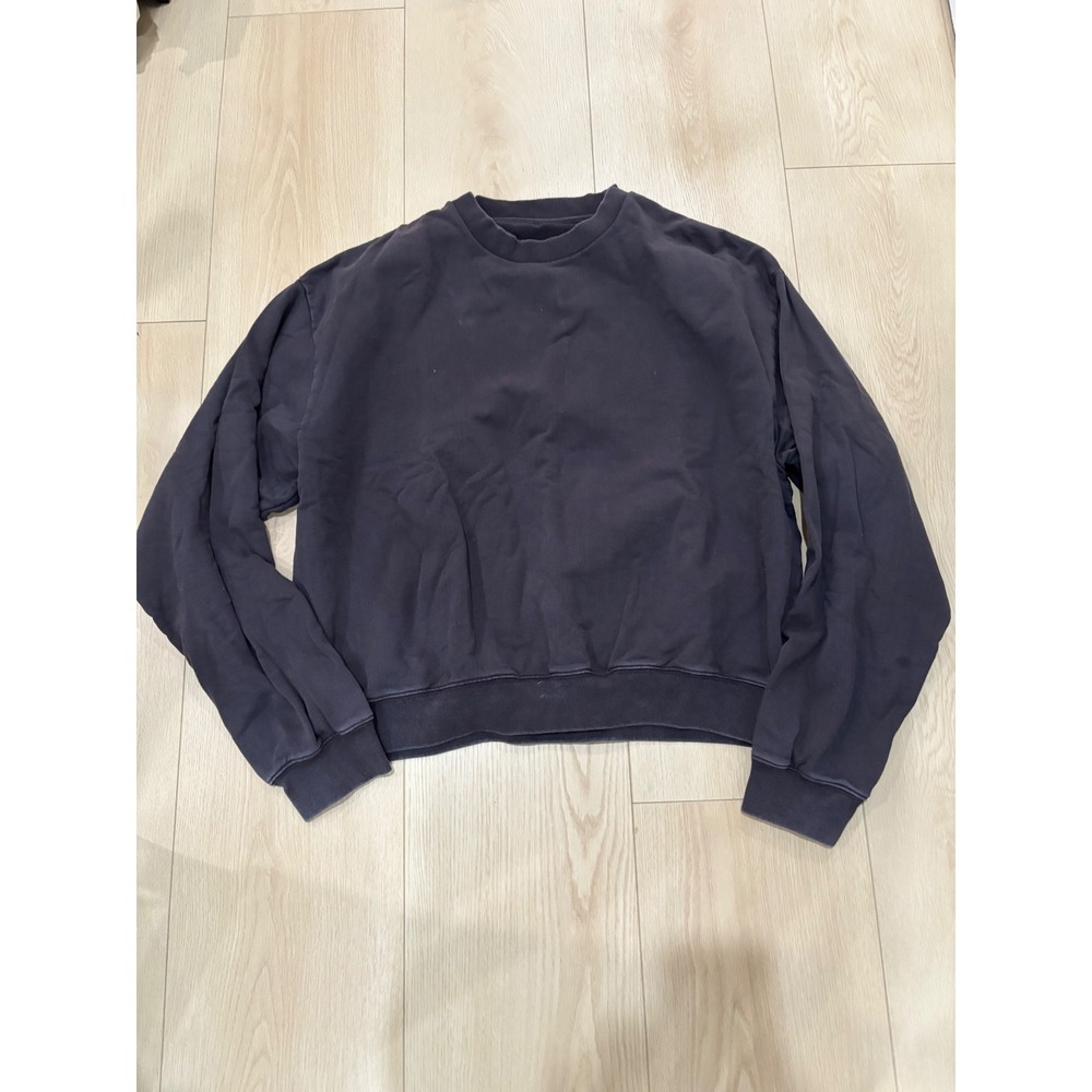 Vintage Detroit UDM Sweatshirt Distressed Navy Blue Crewneck Mens Graphic - Picture 2 of 8